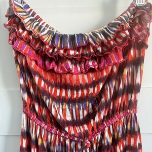 Vintage Mango sleeveless mini dress/cover up